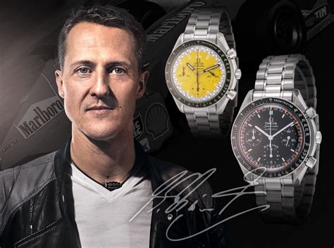 michael schumacher omega speedmaster vintage watch value|omega speedmaster michael schumacher yellow.